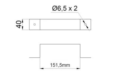 Prodmax | Úchyt na kanál 150x50