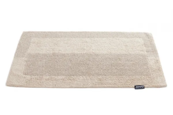 Kúpeľňový koberček Javo Cotton béžový