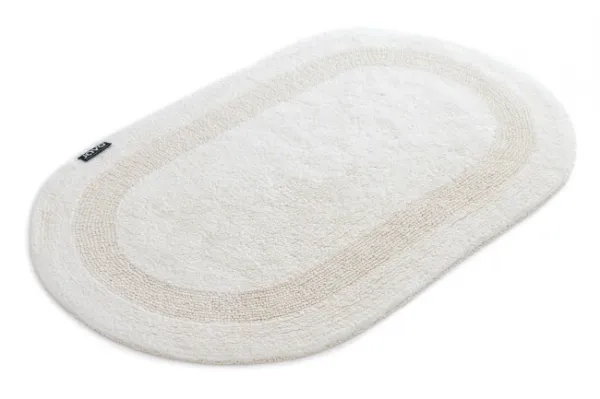 Kúpeľňový koberček Javo Cotton naturálny ovál