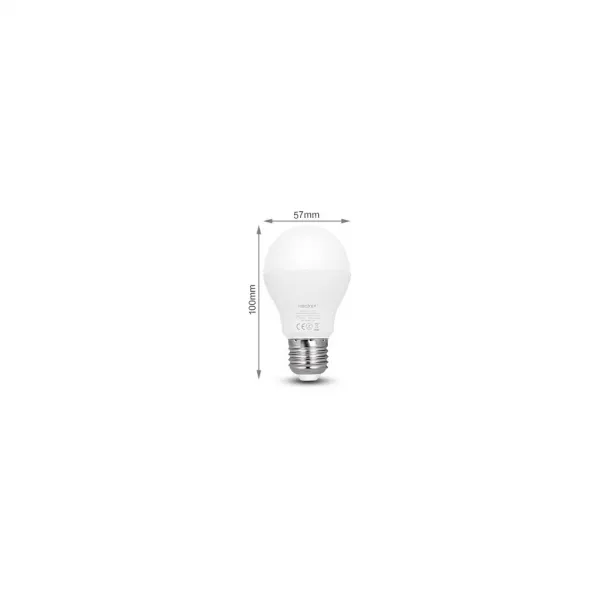 LEDprodukt LED žiarovka 6W E27 DUAL WHITE + RGB