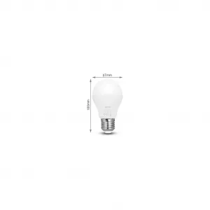 LEDprodukt LED žiarovka 6W E27 DUAL WHITE + RGB