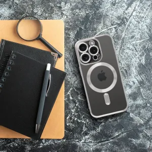 OEM Electro Kryt s MagSafe pre iPhone 16 Pro, Titanový