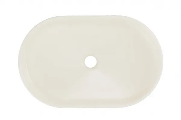 ArtCom Keramické umývadlo RIVER 2 E-6594 | ivory mat 55 x 35 cm