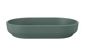 ArtCom Keramické umývadlo RIVER 2 E-6594 | zelený mat 55 x 35 cm