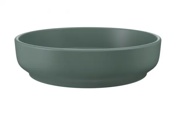 ArtCom Keramické umývadlo RIVER 1 E-6595 | zelený mat 40 cm
