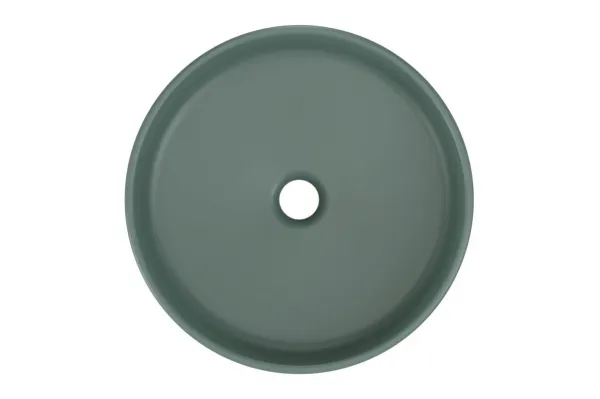 ArtCom Keramické umývadlo RIVER 1 E-6595 | zelený mat 40 cm