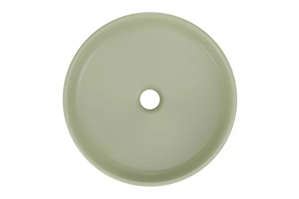 ArtCom Keramické umývadlo RIVER 1 E-6595 | olivový mat 40 cm