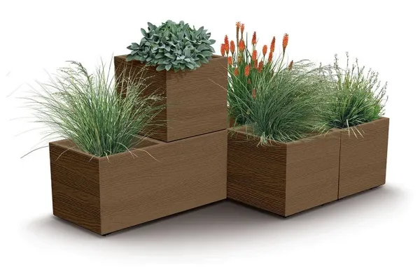 Prosperplast Květináč MADEIRA EKO bílý, varianta 77 cm