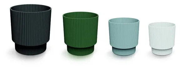 Prosperplast Kvetináč MILLA VII tmavá zelená, variant 16,8 cm