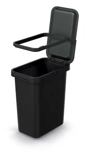 Prosperplast Odpadkový kôš Systém 12 L čierny