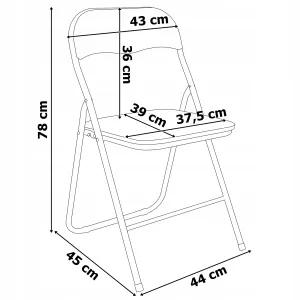Rozkladací set FETA biely 180 cm + 6 stoličiek BASICO
