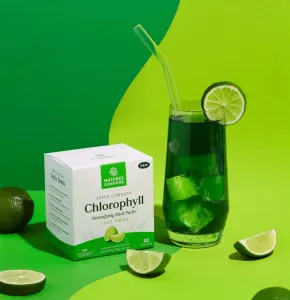 Nature's Sunshine Chlorofyl stick packs - Lime twist 30 sáčkov