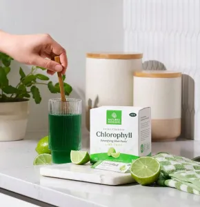 Nature's Sunshine Chlorofyl stick packs - Lime twist 30 sáčkov