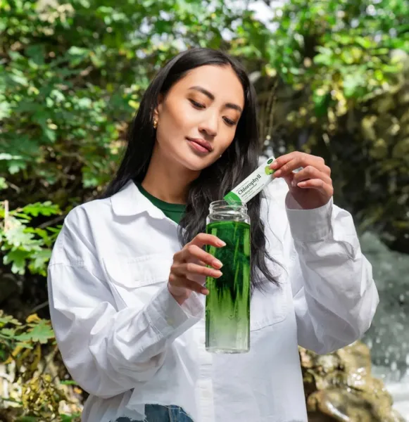Nature's Sunshine Chlorofyl stick packs - Lime twist 30 sáčkov