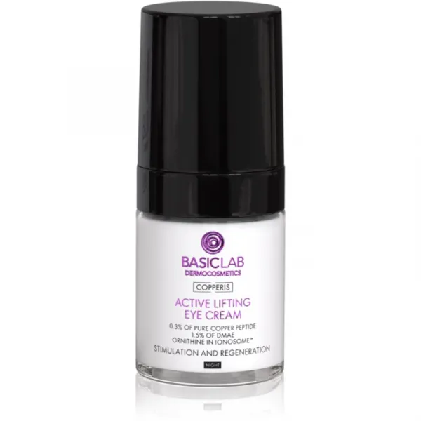 BasicLab Dermocosmetics Copperis liftingový očný krém na noc 18 ml