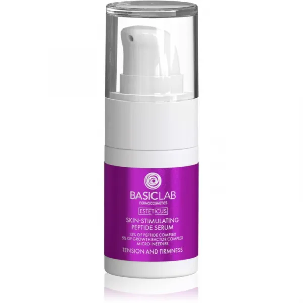 BasicLab Dermocosmetics Esteticus stimulujúce sérum s peptidmi 15 ml