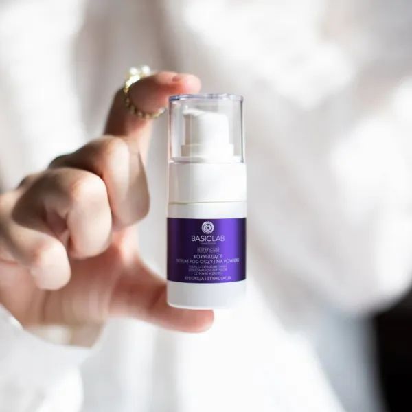 BasicLab Cosmetology Esteticus omladzujúce očné sérum pre spevnenie pleti 15 ml