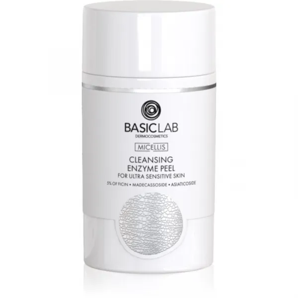 BasicLab Dermocosmetics Micellis jemný enzymatický peeling pre veľmi citlivú pleť 35 g