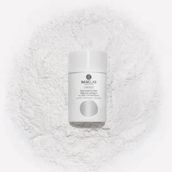 BasicLab Dermocosmetics Micellis jemný enzymatický peeling pre veľmi citlivú pleť 35 g