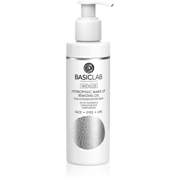 BasicLab Dermocosmetics Micellis čistiaci a odličovací olej pre veľmi citlivú pleť 200 ml