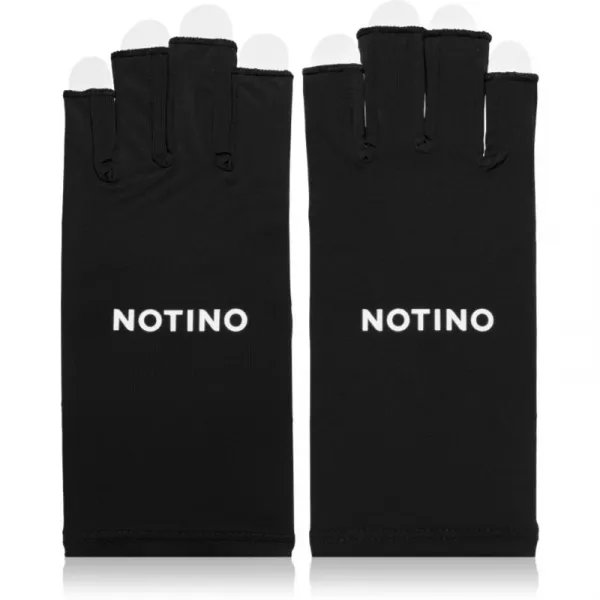Notino Nail Tools UV Protection Gloves UV ochranné rukavice Black 1 ks