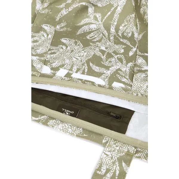 O'Neill COASTAL PRINT Dámska plážová taška, svetlo zelená, veľkosť
