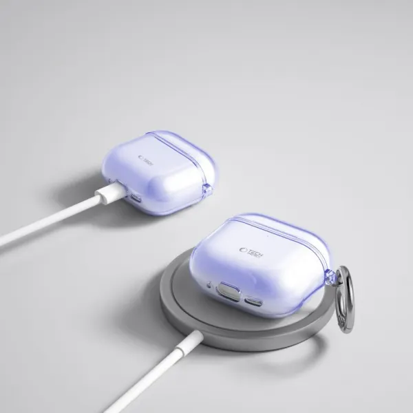 Tech-Protect FlexAir obal, Apple AirPods 4, fialový