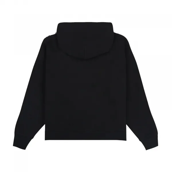 Pleasures Split Zip Hoodie "Black" (P25SP016-BLACK)