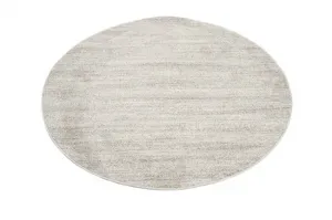 DECOREUM Kusový koberec T006A LIGHT sivý SARI KOŁO B1X Rozmer: 200x200