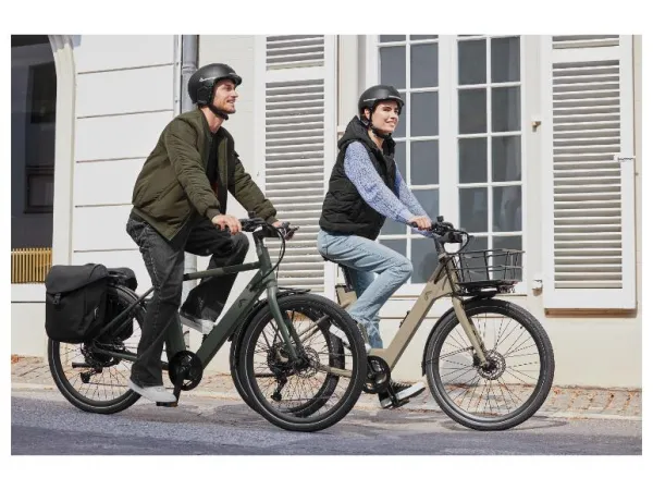 Crivit Mestský elektrobicykel s prehadzovačkou Shimano Cues X.3