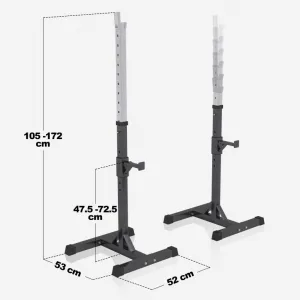 Gorilla Sports Sada tréningovej lavice + závažia, 75 kg