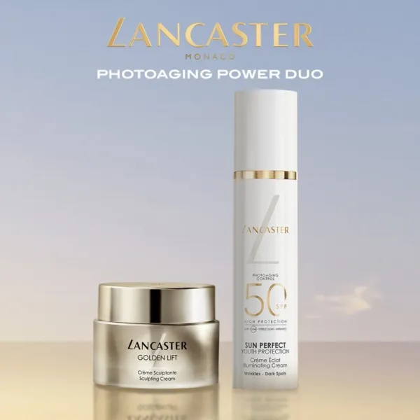 Lancaster Sun Perfect Sun Illuminating Cream SPF 50 rozjasňujúci denný krém proti vráskam a tmavým škvrnám SPF 50 50 ml