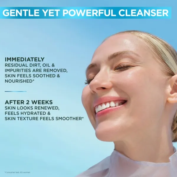 Garnier Skin Naturals Hyaluronic Aloe upokojujúci čistiaci krém s kyselinou hyalurónovou 250 ml