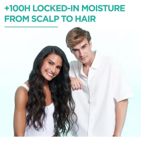 Garnier Fructis Aloe Vera Hair Food hydratačný šampón pre normálne až suché vlasy 350 ml