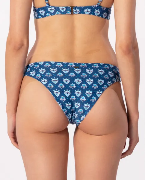 Bikiny dámske spodný diel Rip Curl NAVY BEACH REVERSIBLE CHEEKY