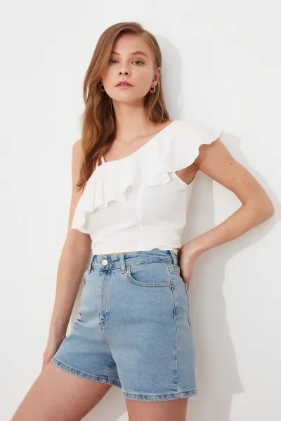 Dámske kraťasy Trendyol Denim