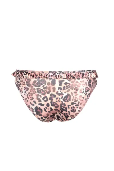 Trendyol Leopard Print Frilly Bikini Bottom