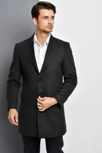 PLT8390 DEWBERRY MEN'S COAT-ANTHRACITE