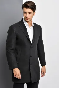 PLT8390 DEWBERRY MEN'S COAT-ANTHRACITE