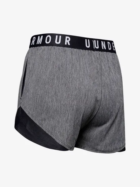 Šedé športové kraťasy Under Armour Play Up Twist Shorts 3.0