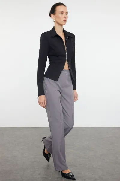 Dámske nohavice Trendyol Stitched