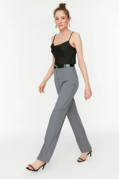 Dámske nohavice Trendyol Stitched