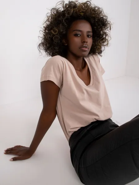 T-shirt-RV-TS-4832.01P-beige