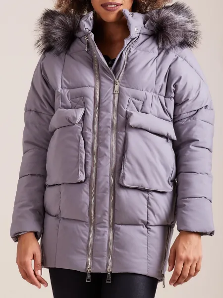 Dámska bunda Fashionhunters Hooded