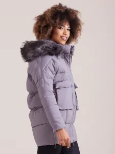 Dámska bunda Fashionhunters Hooded