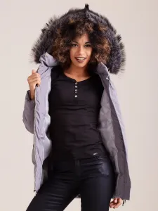 Dámska bunda Fashionhunters Hooded