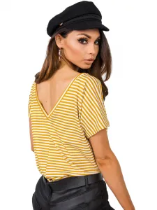 T-shirt-TP-TS-5480.97P-White-Yellow