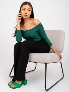 Blouse-RV-BZ-4692.05X-dark green