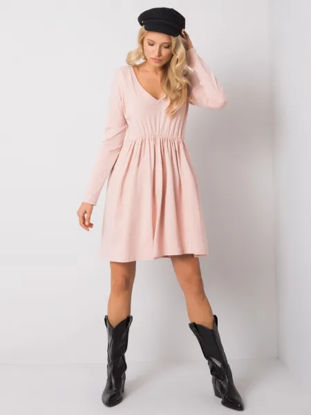 Dress-RV-SK-6008.19X-Light Pink