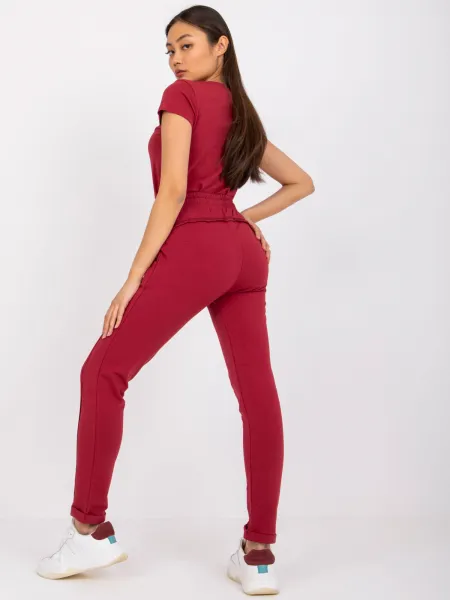 Sweatpants-RV-DR-3589.06X-burgundy